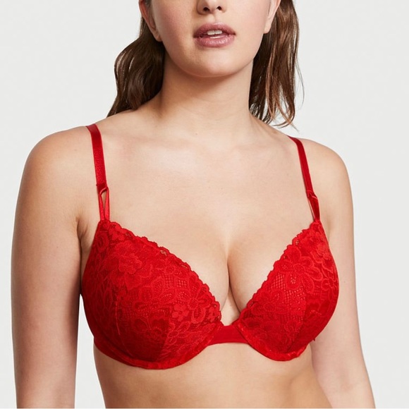 Victoria’s Secret Bra ❤️ The “Sexy Tee Lacie Push-Up Bra” in Color “Lipstick” - Picture 12 of 16